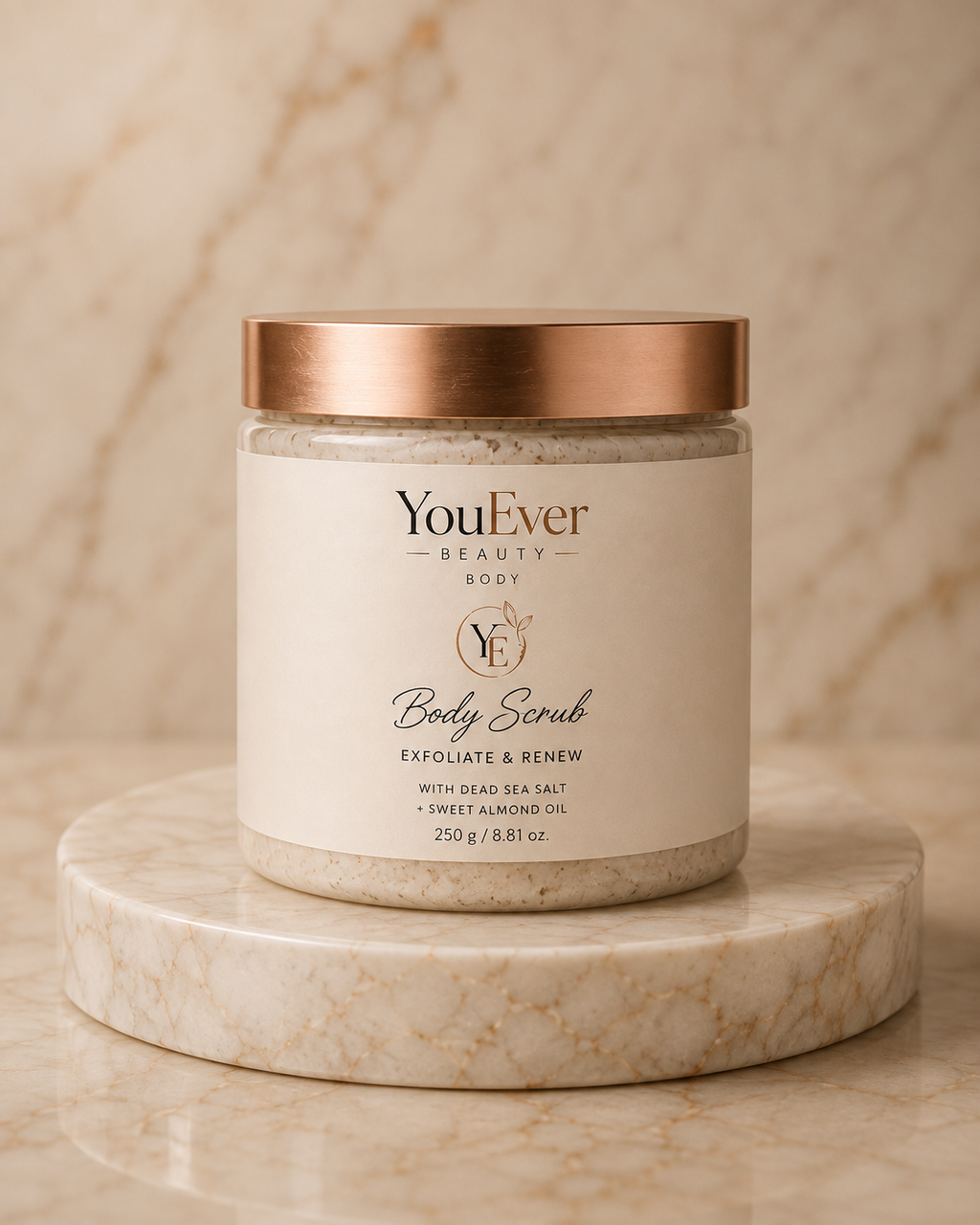 Body Scrub – scrub corpo esfoliante YouEver Beauty, 250 g