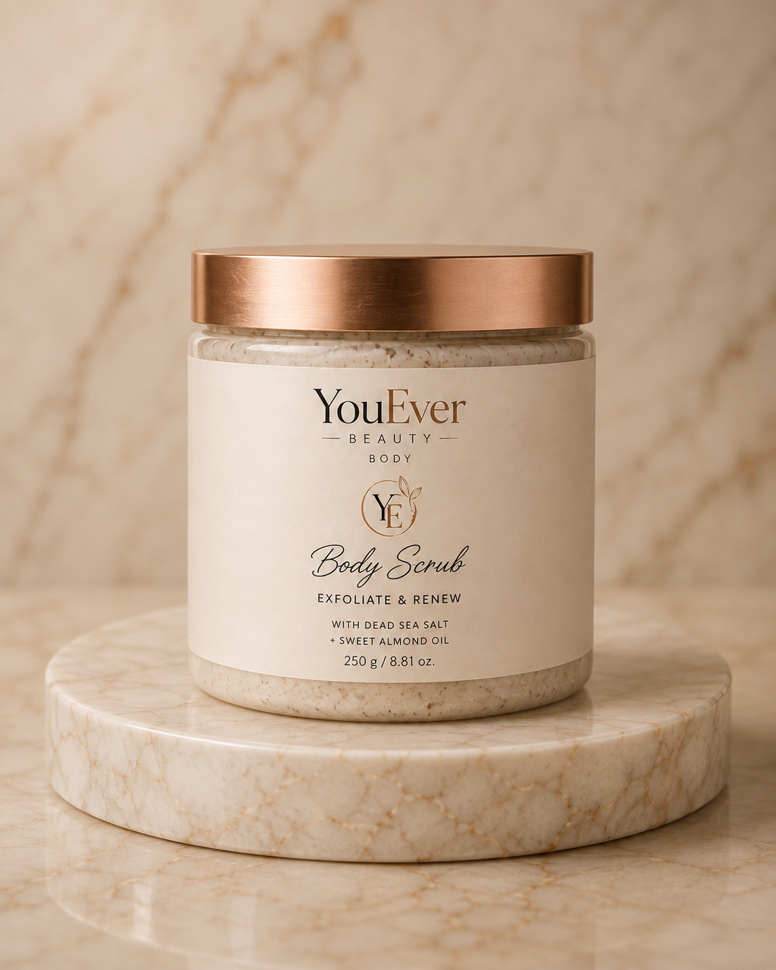 Body Scrub – scrub corpo esfoliante YouEver Beauty, 250 g
