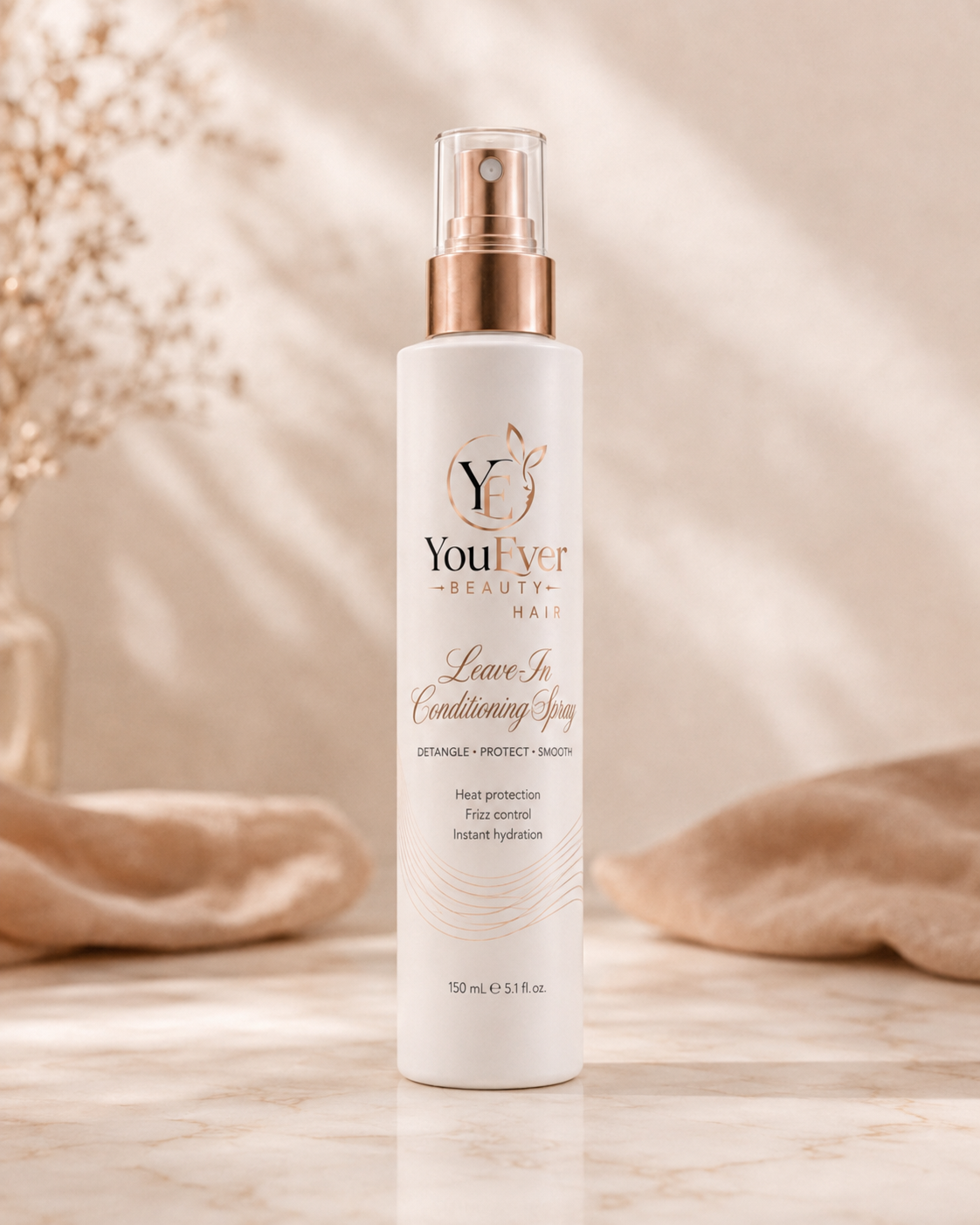 Leave-In Conditioning Spray – spray districante e termoprotettivo YouEver Beauty