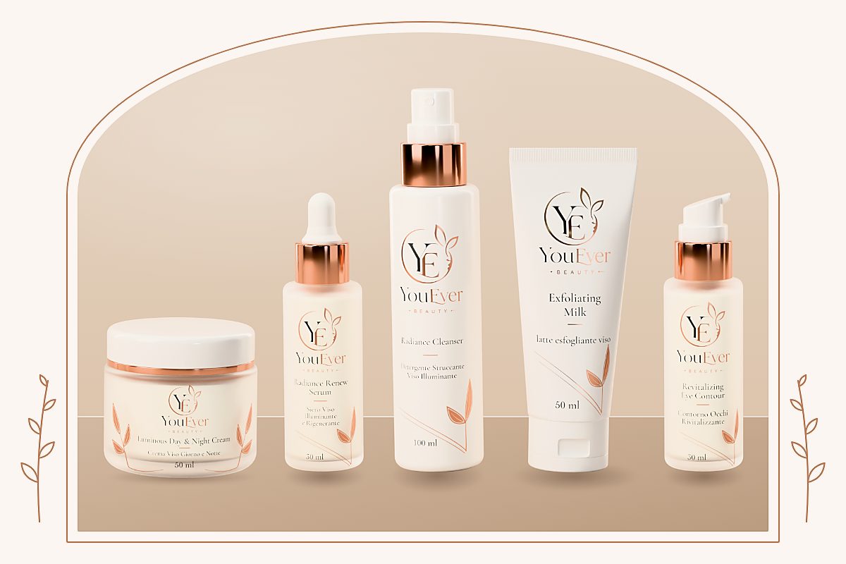 La routine viso YouEver Beauty Linea Donna: cinque prodotti